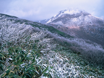 初冬の那須岳